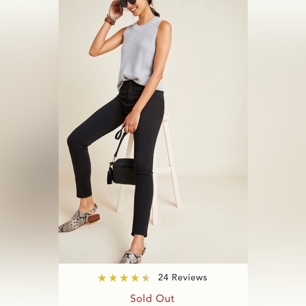 AG by Anthropologie High Rise Abbey Ankle